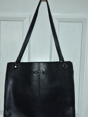 Hammit Vintage Leather Tote Bag - Classic Studded Shoulder Bag